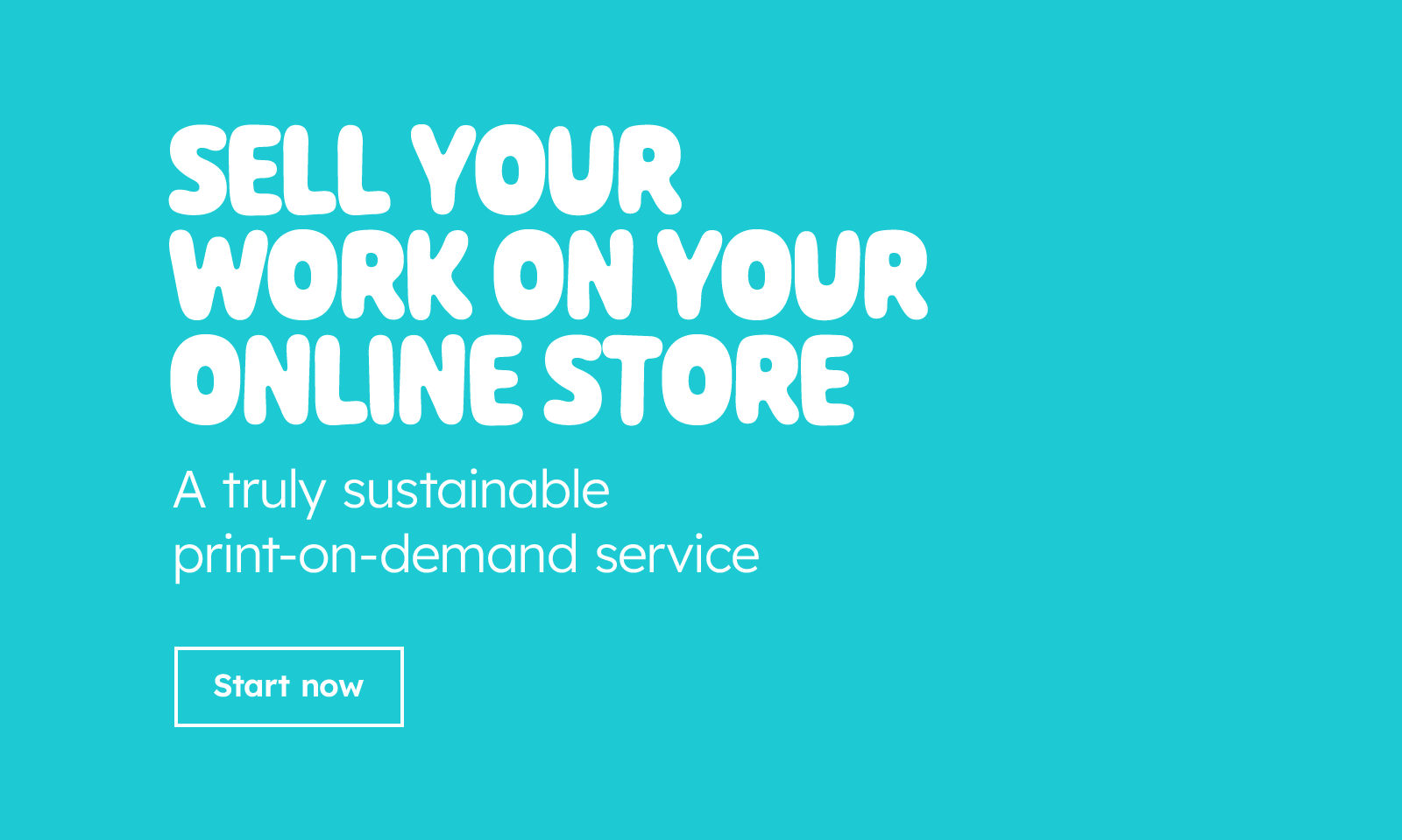 Sell your work on your online store